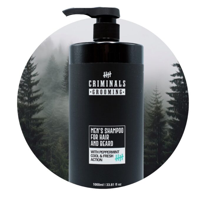 Criminals Shampoo Hair And Beard 1000ml